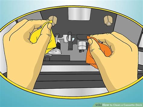 how to clean cassette deck