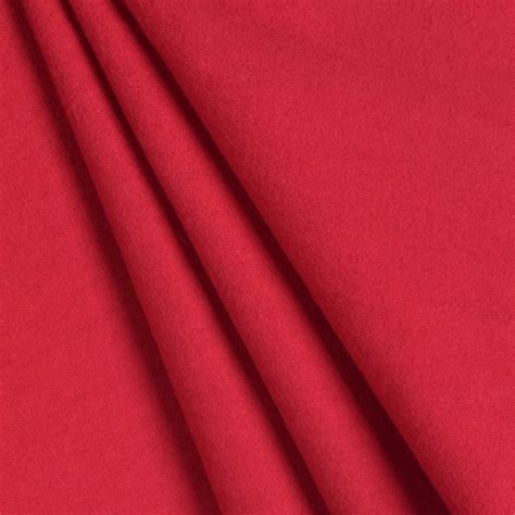 Red Flannel Fabric | OnlineFabricStore