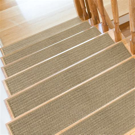 SMILOOL Stair Treads Non Slip for Wooden Steps Indoor 9" x 36" 15 Pack