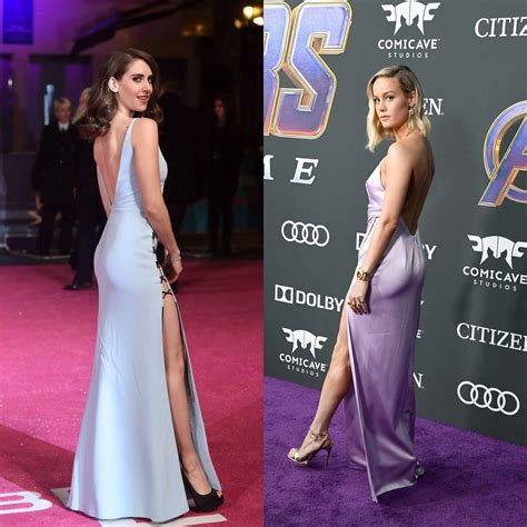 Battle of the Brie’s. Who’s ass looks better. Alison Brie/Brie Larson