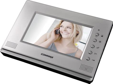 Монитор для цифорового домофона Commax CDV-71AM XL (серебро) silver , с ...