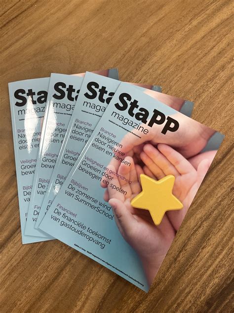 stapp magazine editie  komt eraan