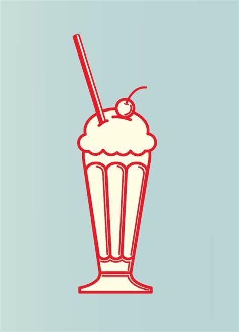Milkshake Drawing at PaintingValley.com | Explore collection of ...