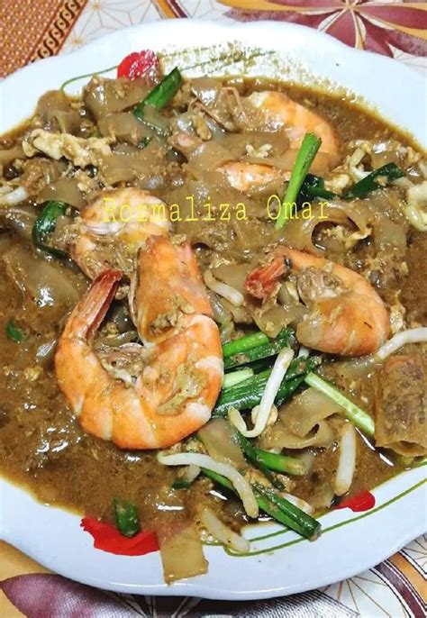 resepi char kuey teow berkuah macam kat kedai bidadarimy