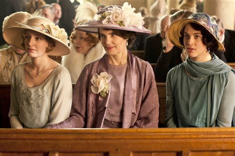 the wedding dress of Lady Edith Downton Abbey | The Enchanted Manor