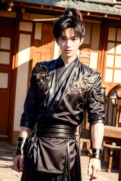 Asian boy plays the role of Genshin Impact Zhongli NSFW Show Penis (25