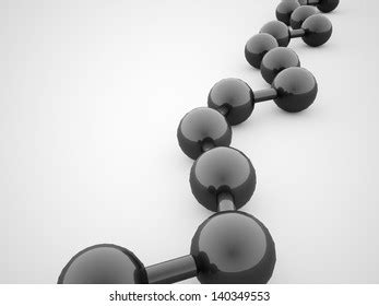 Black Molecule Concept Rendered Stock Illustration 140349553 | Shutterstock