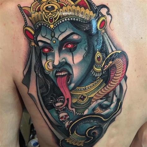 Kali Tattoos: Meanings, Common Themes & Artists