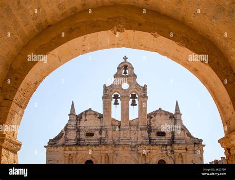 Arkadi Monastery, Monastery, Architecture, Crete, Greece Stock Photo ...