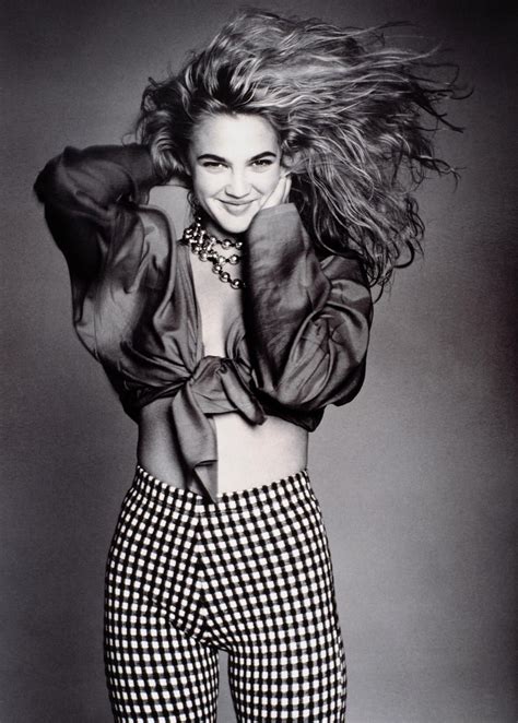 In Fashion, 1991 Photographer : Barry Hollywood Model : Drew Barrymore