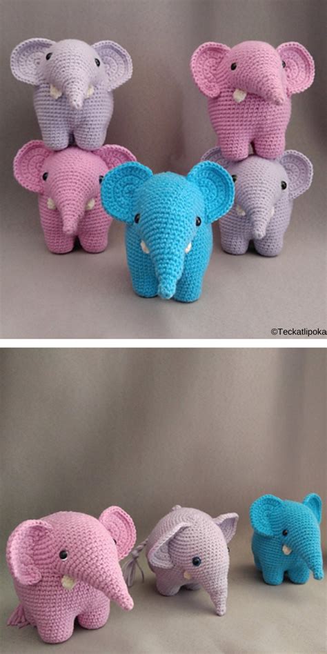 Gustav Elephant Amigurumi Free Pattern Gustav, - Pan Global Hobbies