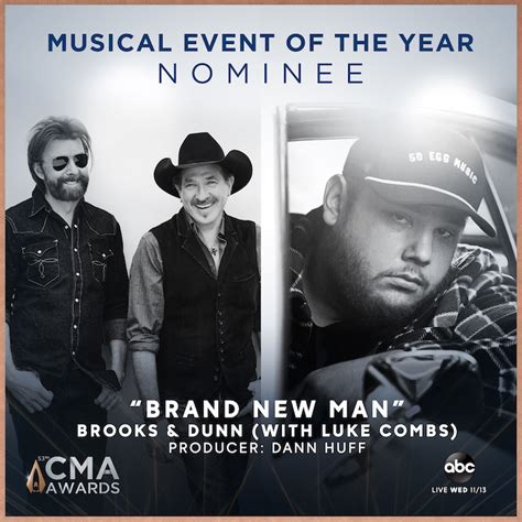 Brooks & Dunn - BROOKS & DUNN NOMINATED FOR TWO CMA AWARDS