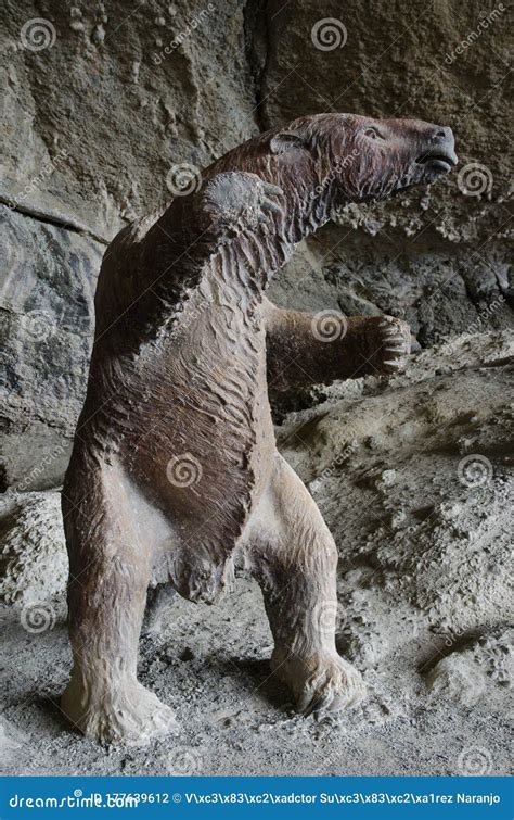 Life Size Replica of the Prehistoric Giant Ground Sloth Called Mylodon ...