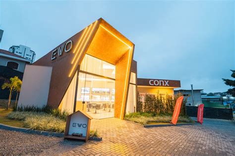 Conx Construtora E Incorporadora - Stand de Vendas do projeto EVO Vila Clementino para Conx Construtora e ...