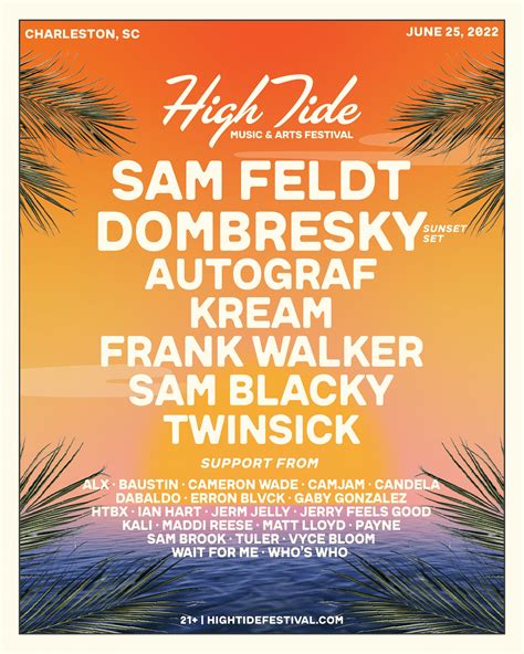 High Tide Music Festival 2022 Inaugural Lineup Announced | Grooveist