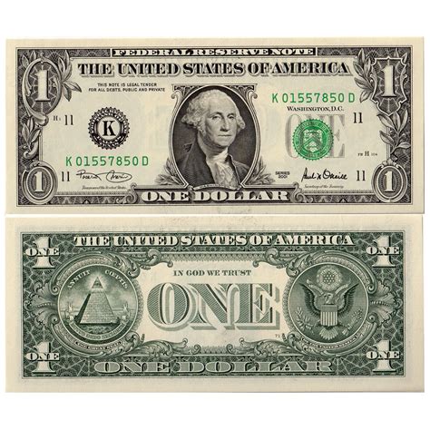 2001 * Banconota Stati Uniti 1 dollaro K FDS Dallas - Mynumi