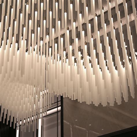 Custom Hotel Lobby Lighting Fixtures, Custom Large Hotel Lobby Chandelier