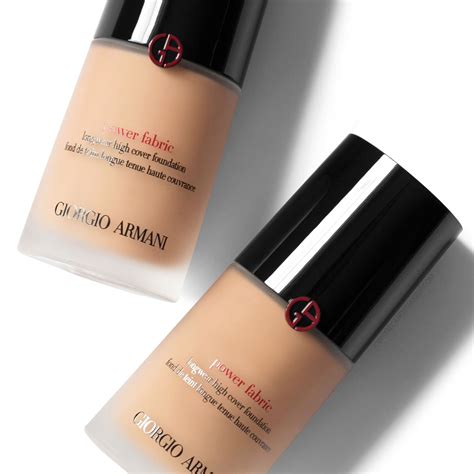 Giorgio Armani Power Fabric Longwear High Cover Foundation : Review ...