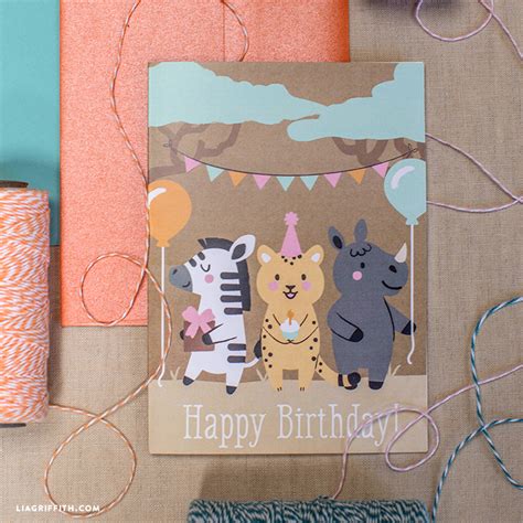 Kid's Happy Birthday Cards - Lia Griffith