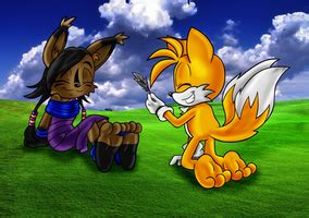 tails  fionas ticklish valentines day  quinstiff  deviantart