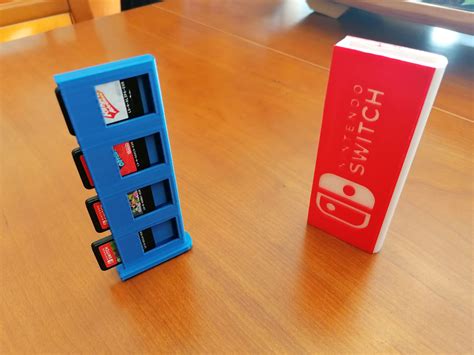 Nintendo Switch Cartridge Storage von Ruiaxe | Kostenloses STL-Modell herunterladen | Printables.com