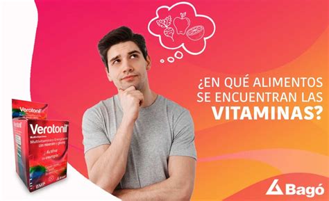 ¿En qué alimentos se encuentran las vitaminas? - Salud y Bienestar Bagó