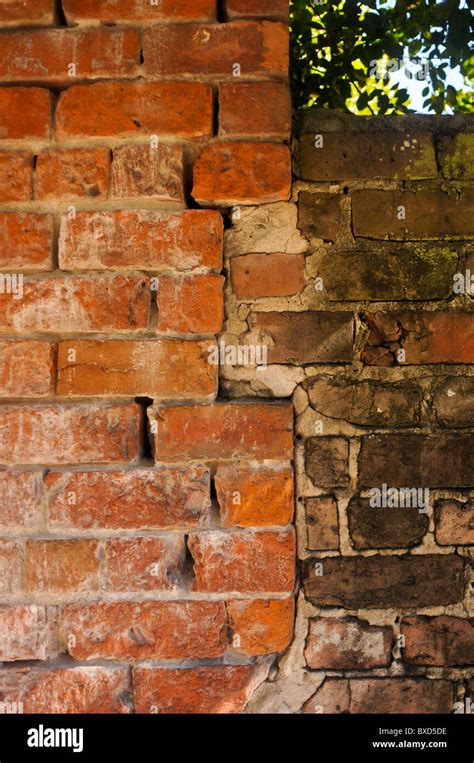 New Orleans brick wall Stock Photo - Alamy