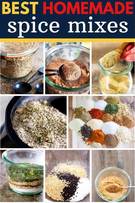 40+ Spice Mixes and Seasoning Blends to Make Homemade