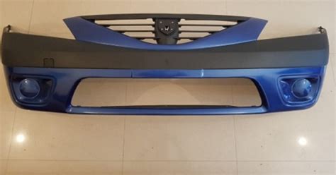 Bara fata Dacia Logan MCV fara proiectoare , vopsita Albastru Egee - 6 ...