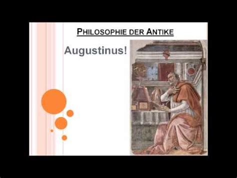 Augustinus! - YouTube