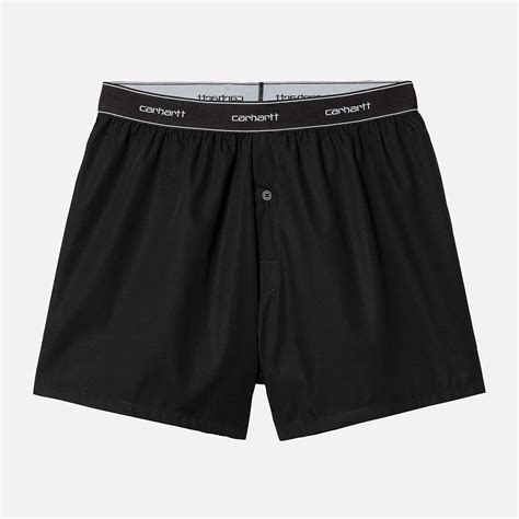 Мужские трусы Carhartt WIP Woven Boxers (I029561-black) - купить ...