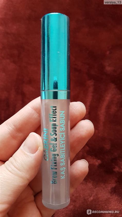 Гель для фиксации бровей Gabrini Brow fixing gel and sop effect ...