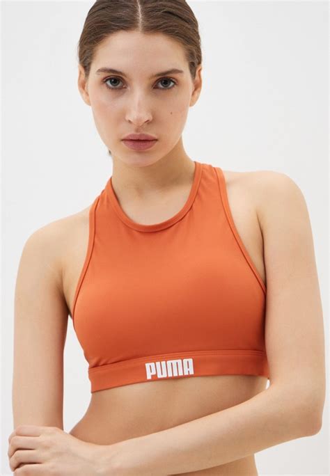 Топ для плавания PUMA PUMA SWIM WOMEN RACERBACK SWIM TOP 1P, цвет ...