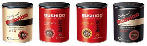 Кофе в зернах Bushido купить Кофе в зернах Бушидо цена