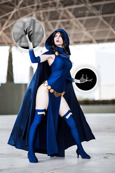 Raven cosplay Dc Cosplay, Cosplay Raven, Anime Cosplay, Cute Cosplay