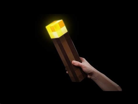 Факел из игры Minecraft (Майнкрафт) - YouTube