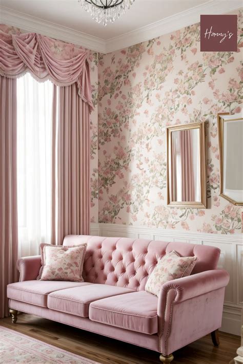 Dusty Pink Wallpaper For Living Room at Matthew Roseanna blog