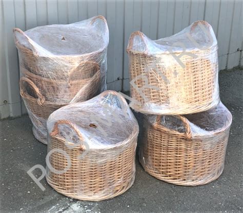 Плетеные корзины на заказ