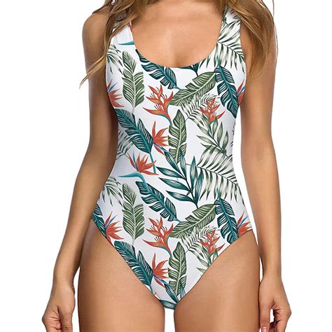 Hawaii Leaf Ugly One Piece Swimsuit – Forest Coral®