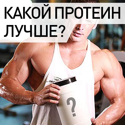 Какой протеин лучше: 5 видов | Блог F.UA