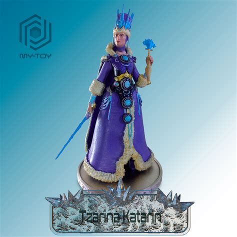 3D file Tzarina Katarin (Total War Warhammerr3) 👾 ・3D printer model to