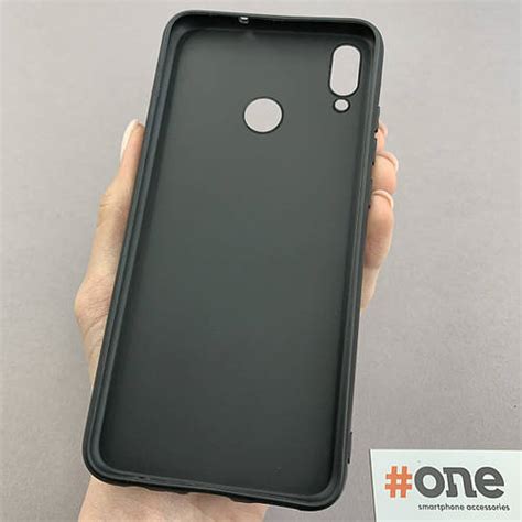 Чехол для Honor 8x матовый однотонный чехол на телефон хонор 8х черный ...