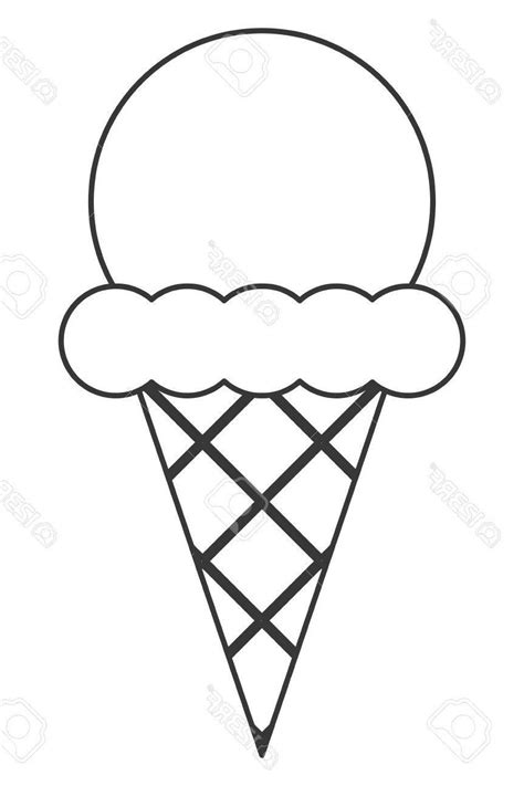 cone ice cream drawing easy  lance upshaw blog