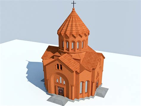 Samuel_architect: Мои проекты. Армянская церковь в Чите