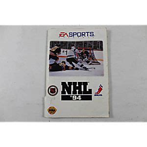 Manual - Nhl 94 - Sega Genesis