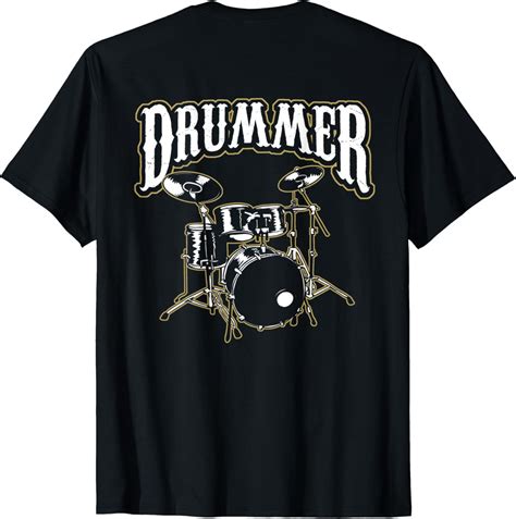 Gift for Drummer Playing Drums Drum Set Player Electronic T-Shirt