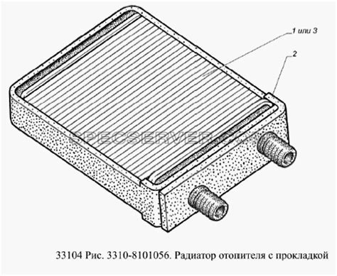 Запчасти: Отопитель для ГАЗ-33104 Валдай Евро 3