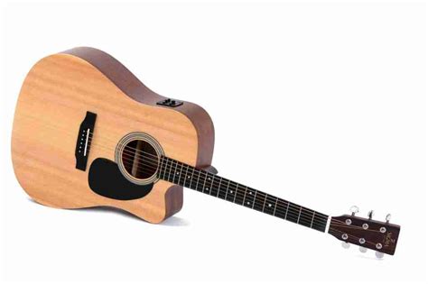 Sigma Guitars Dreadnought Acoustic Electric Guitar Item ID: DMC-STE+ ...