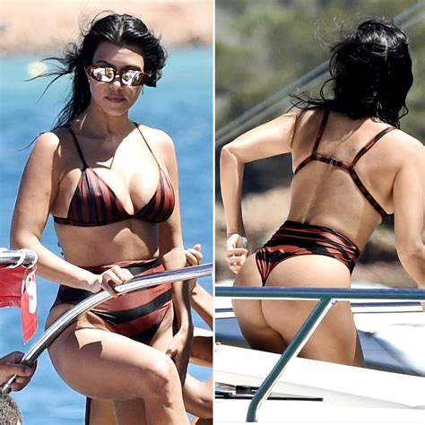 Kourtney Kardashian Bikini Ass