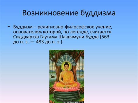 Мировоззрение буддистов, 4 класс - online presentation